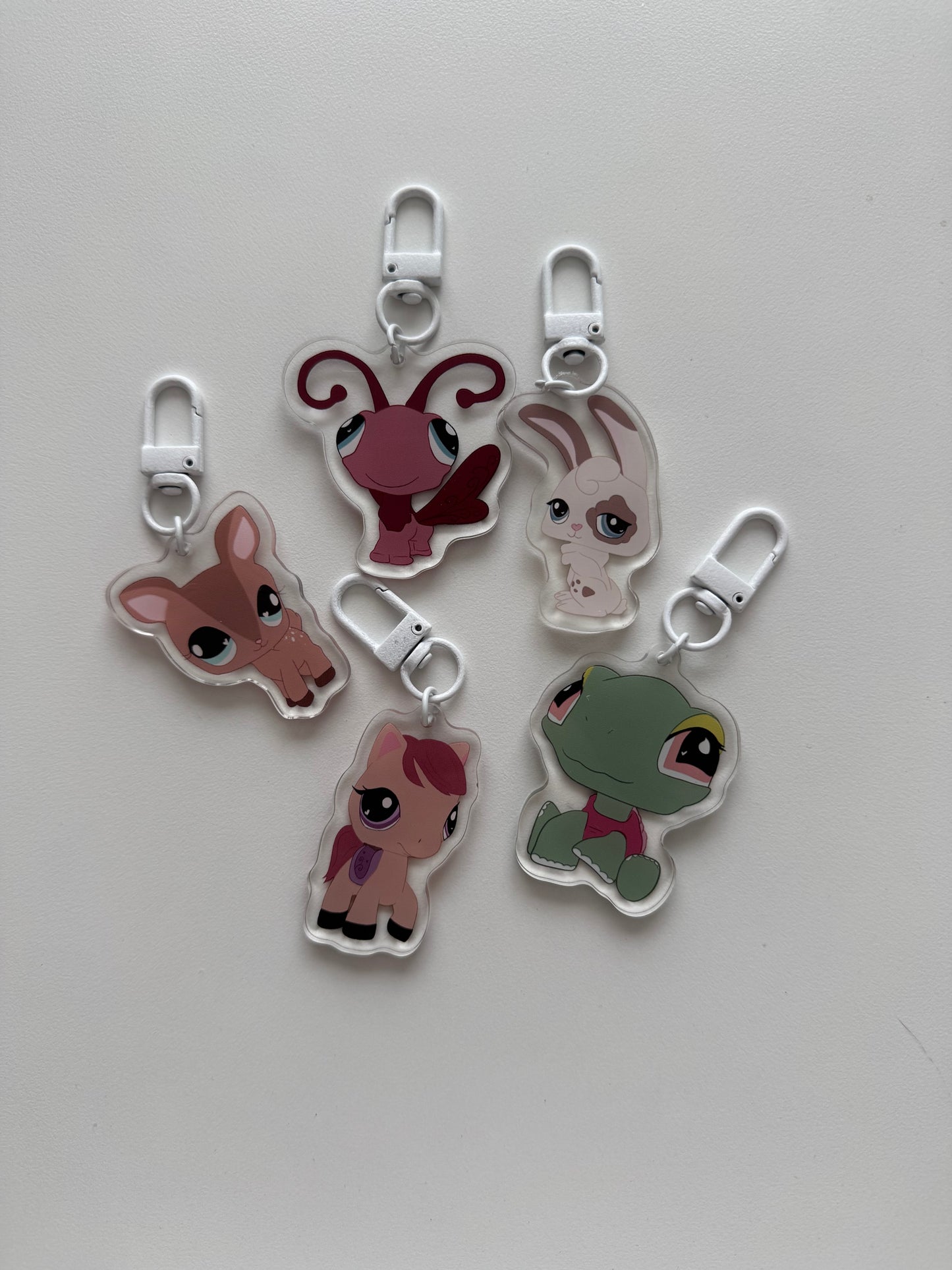 Littlest petshop keychains