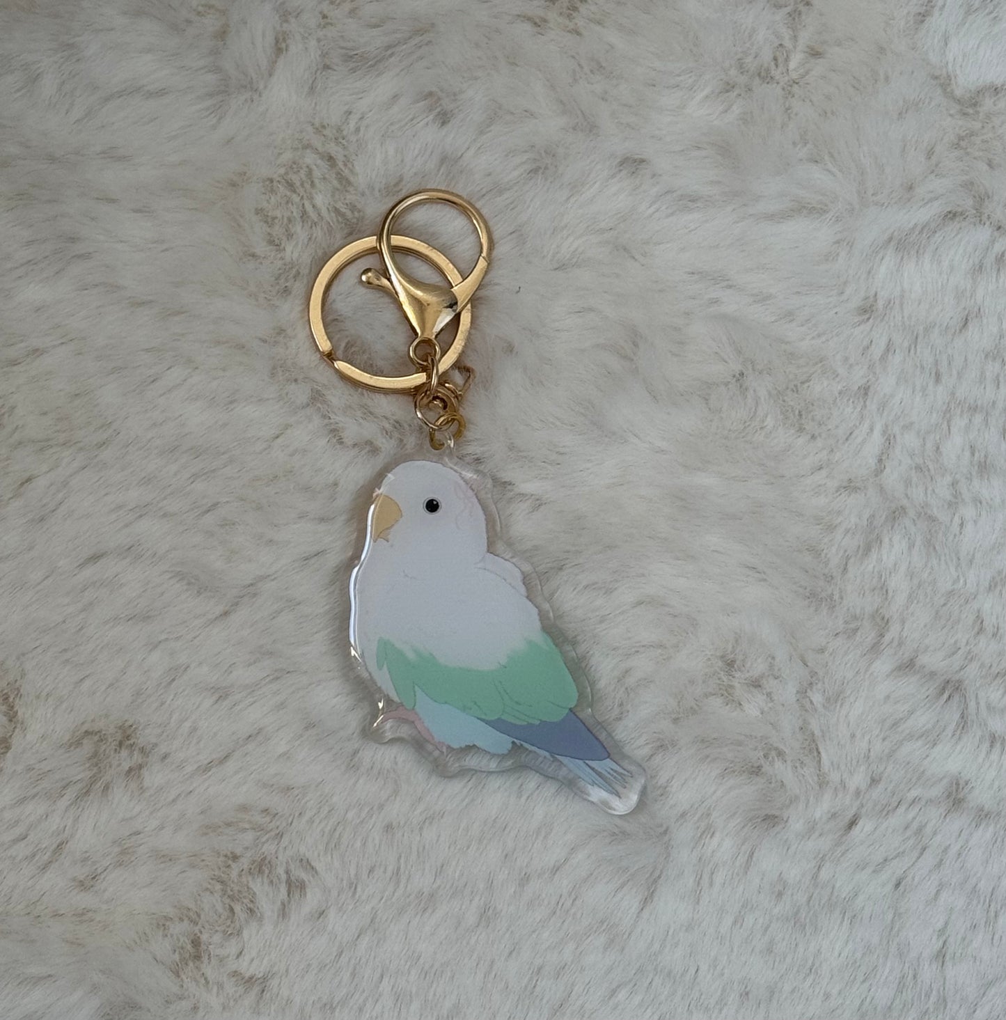 Love bird keychain