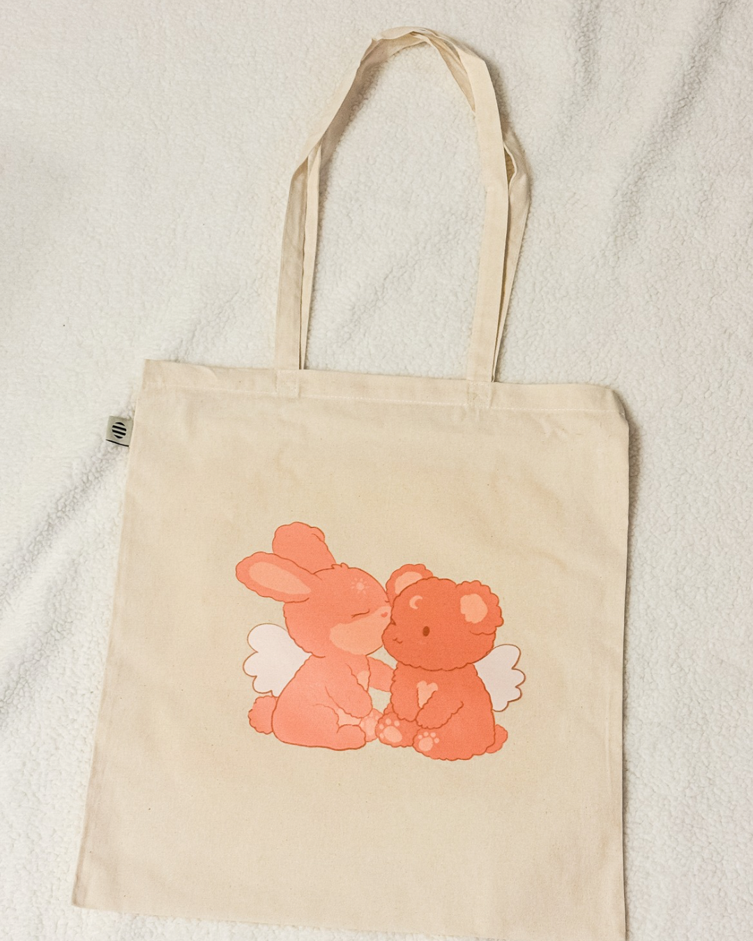 SYM Happy & Angel totebag