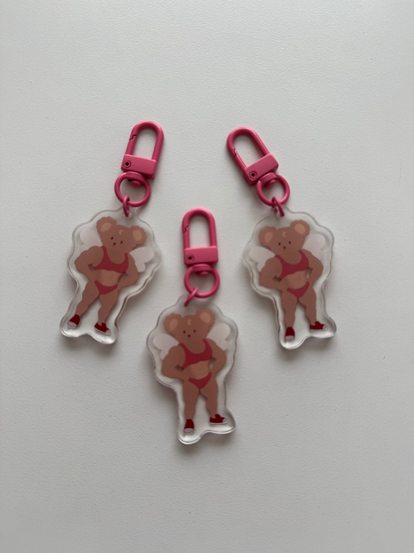 Gym Happy keychain