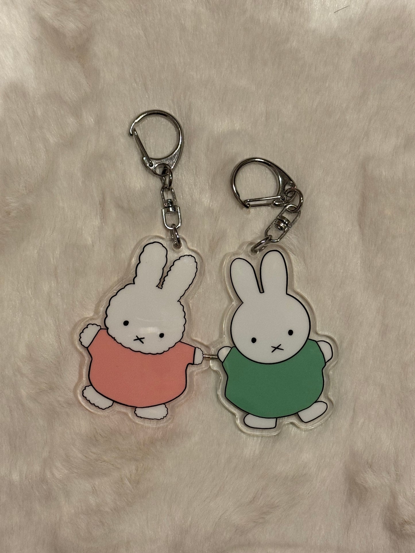 Miffy friends magnetic keychains