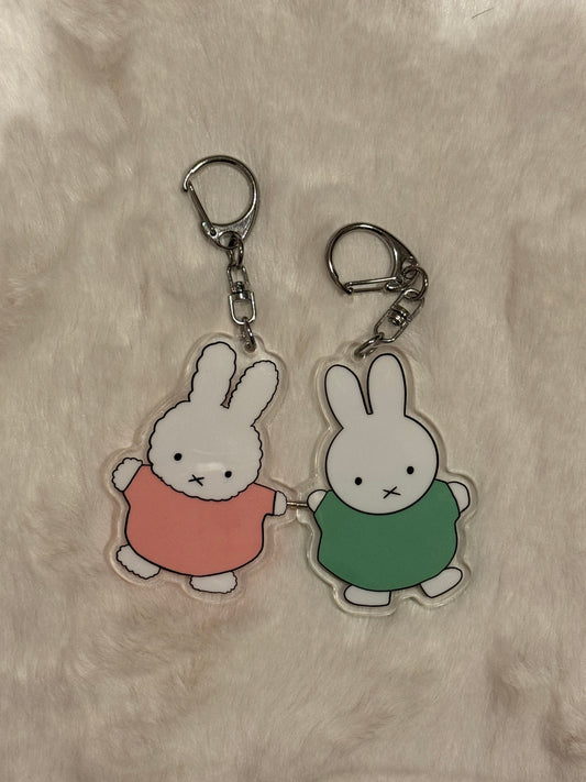 Miffy friends magnetic keychains